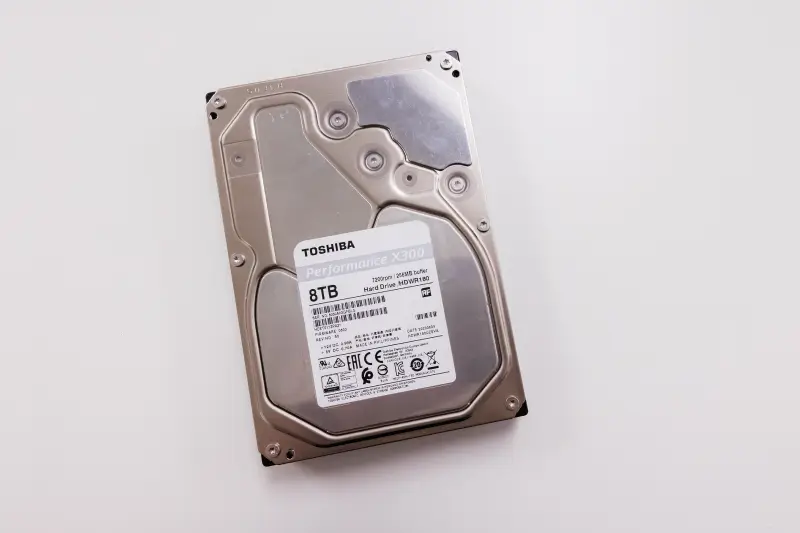An image of a Toshiba X300 hard drive.
