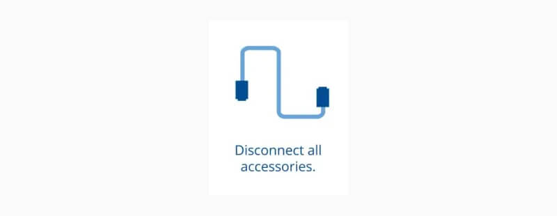 An icon of USB cables for peripheral devices.
