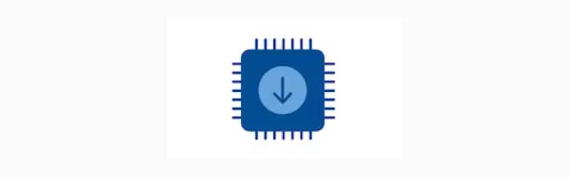 A device icon that signifies a drive’s firmware.