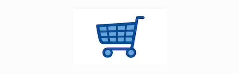 A cart icon that signifies buying a new device.