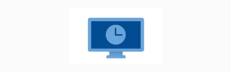 A computer icon that signifies a system restore.