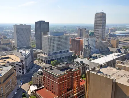 Buffalo, NY Aerial View
