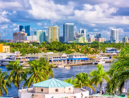 Fort Lauderdale, FL skyline